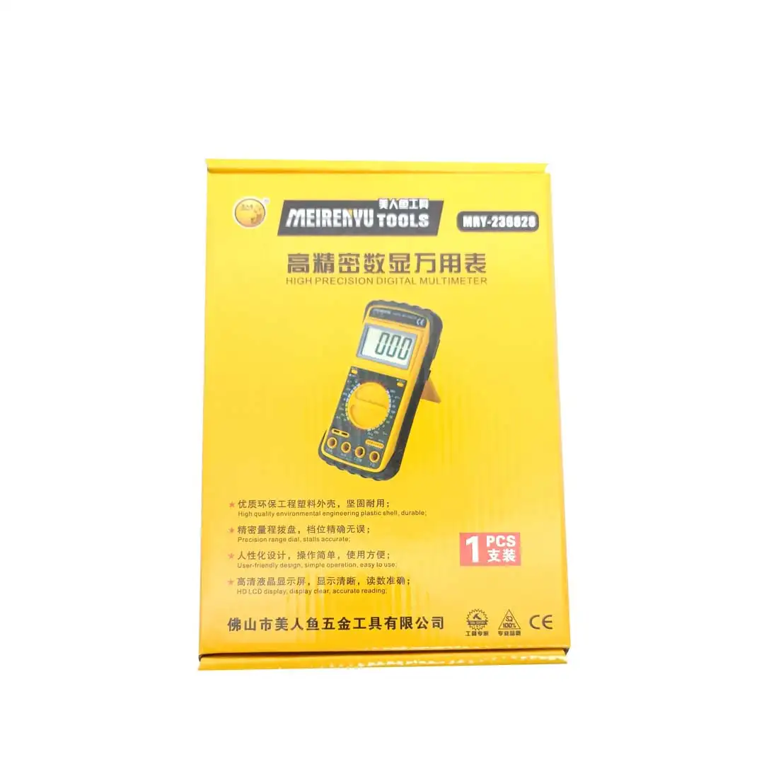 Высокоточный цифровой мультиметр с ЖК-дисплеем по низкой цене