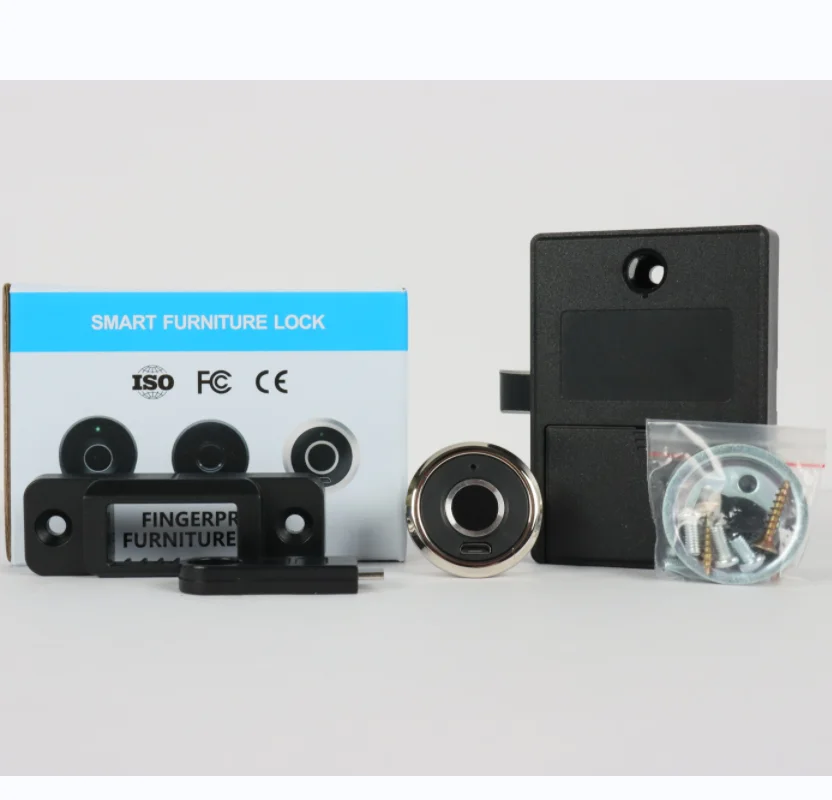 Fingerprint Drawer Lock Smart Furniture Lock Small Intelligent Drawer Cabinet Lock