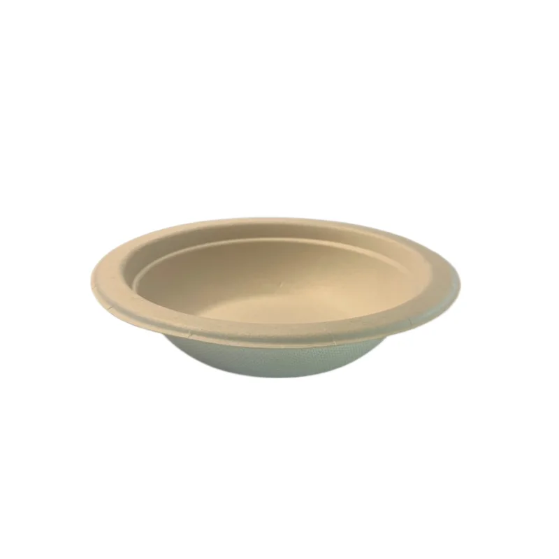 
Amazon hot selling Biodegradable Disposable small 12oz 375ml Takeaway snack party ice cream Food Sugarcane Bagasse round bowl 
