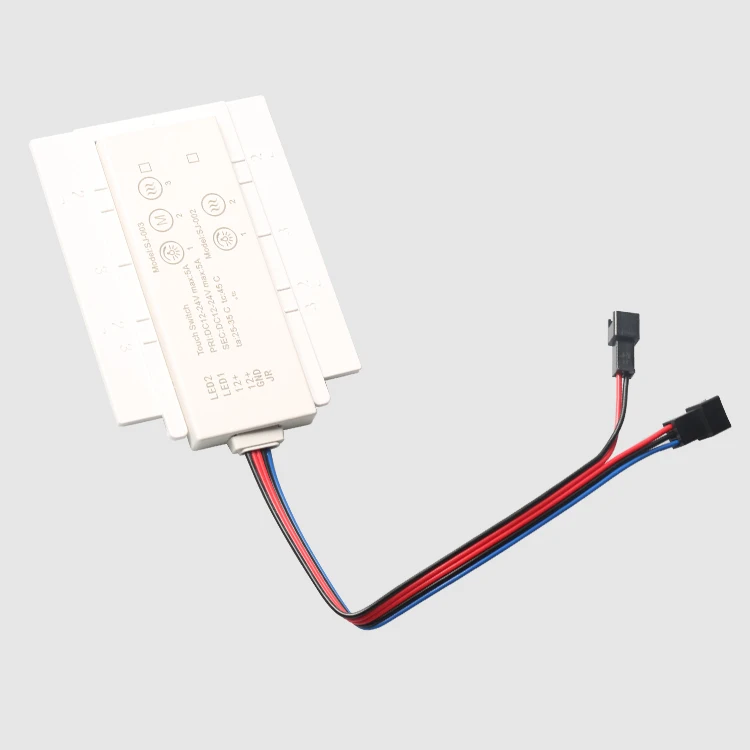 DC 12V 5A 60W LED Touch Dimmer Bathroom Mirror Touch Sensing Switch for Mirror with Variable Dimmer Anti-Fog