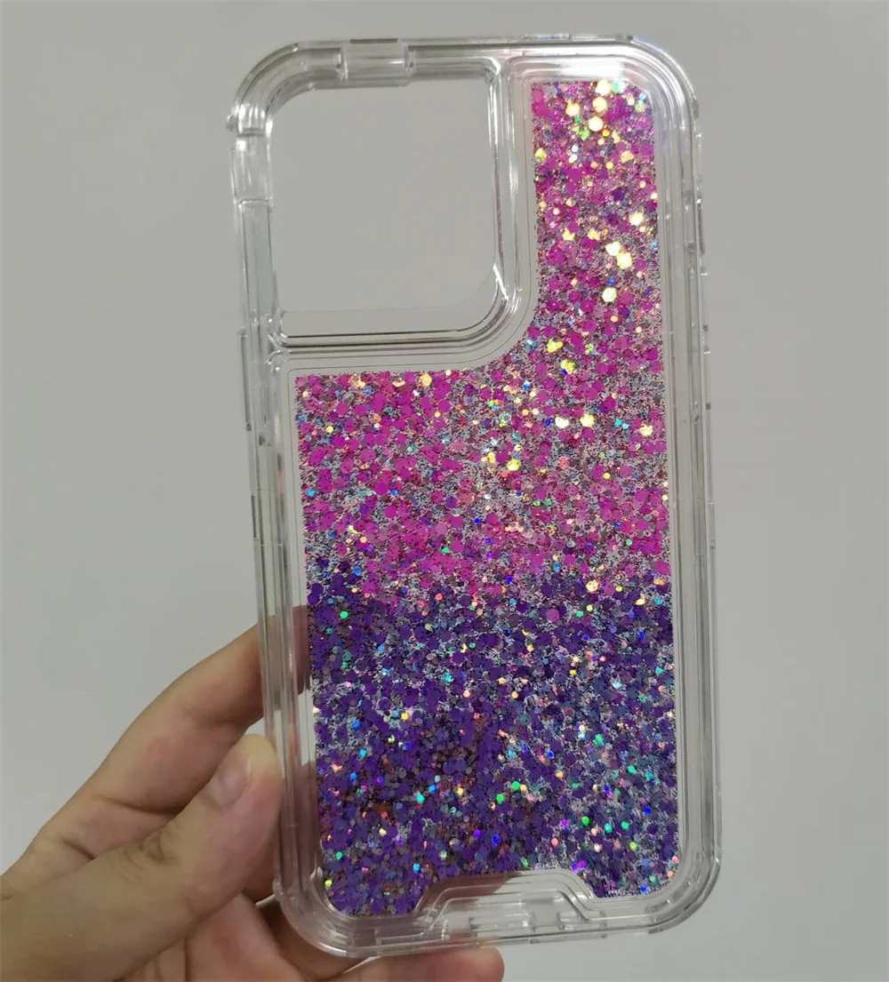 GSCASE Hybrid Armor Phone Case For Alcatel 3V 2019/5032W Fashion Case TPU + PC + Glitter Designer Case