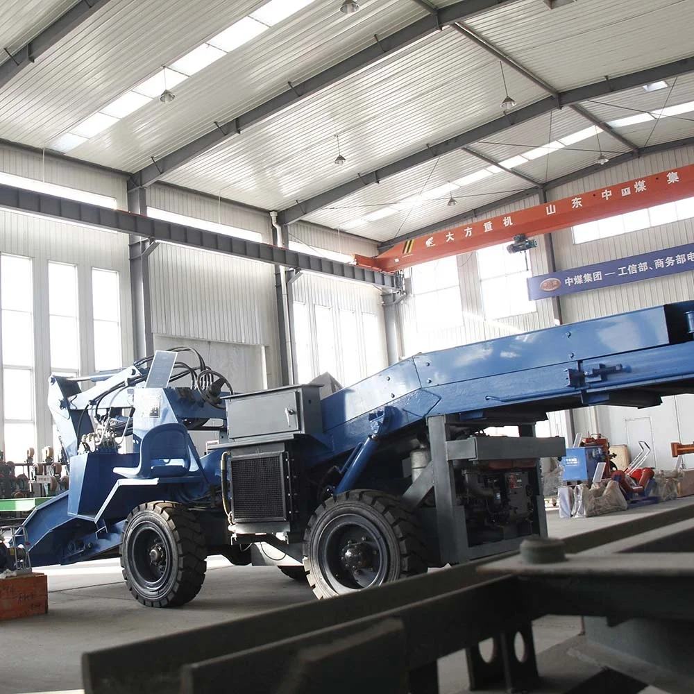 Wheeled Stone Mucking Loader Used In Gold Mine