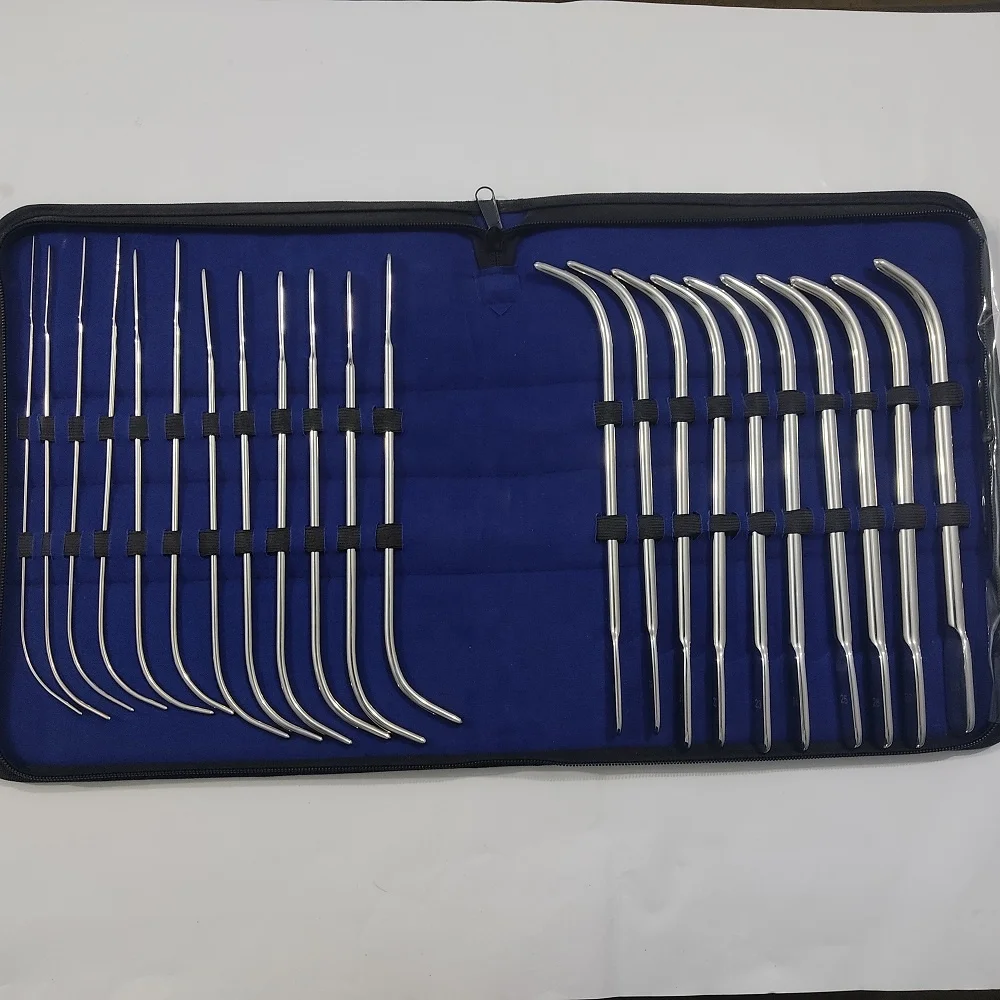 Набор уретральных расширителей из нержавеющей стали