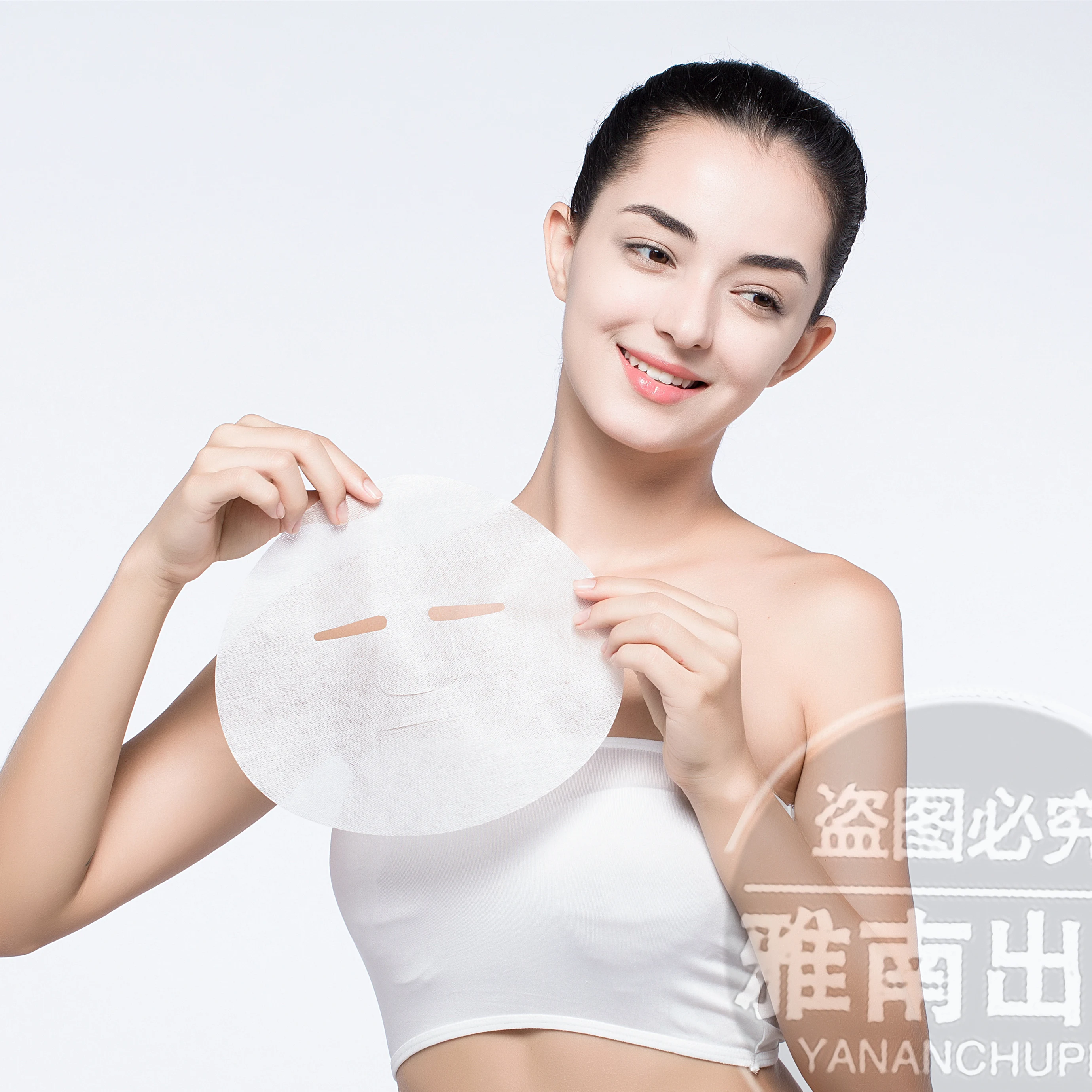 Materials Dry Face Mask Sheet Beauty Products OEM Skin Non Woven Facial Mask Wholesale of New Cotton Female Customizable 1000pcs