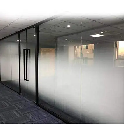 Vis Film self adhesive gradient glass fillm decorative window film for office