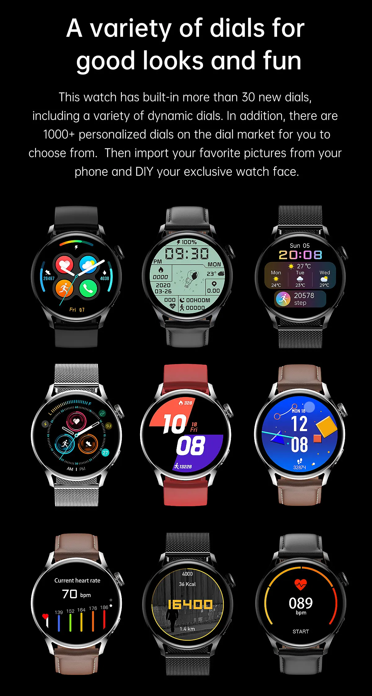 HK3 1.28 Inch Heart Rate Wristband Blood Pressure Fitness IP67 Waterproof Touch Screen Calling Sport Watch Smart Bracelet Watch