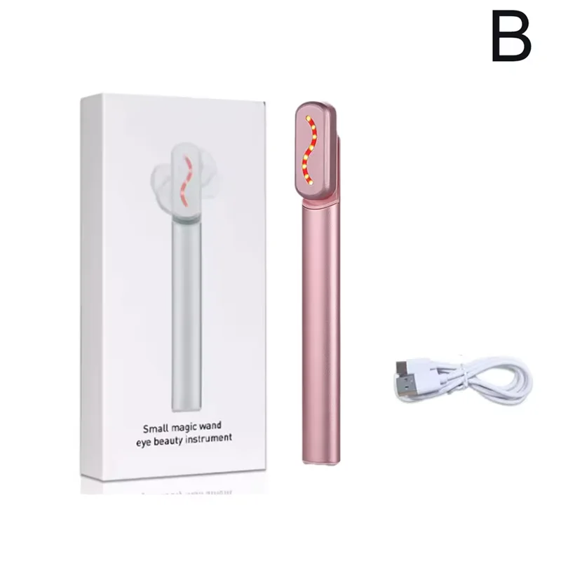 Popular Eyes Care Red Light Wand Beauty Equipment Ems Face Machine For Eye And Facial Massage Reduce Puffiness