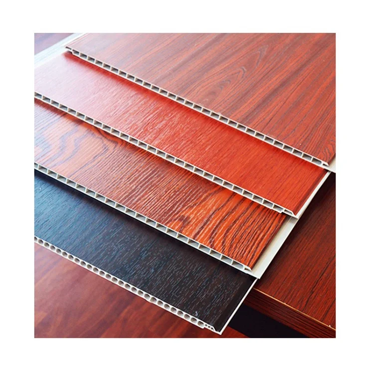 Декоративные панели, влагостойкая ламинированная ПВХ интегрированная деревянная декоративная стеновая панель wpc