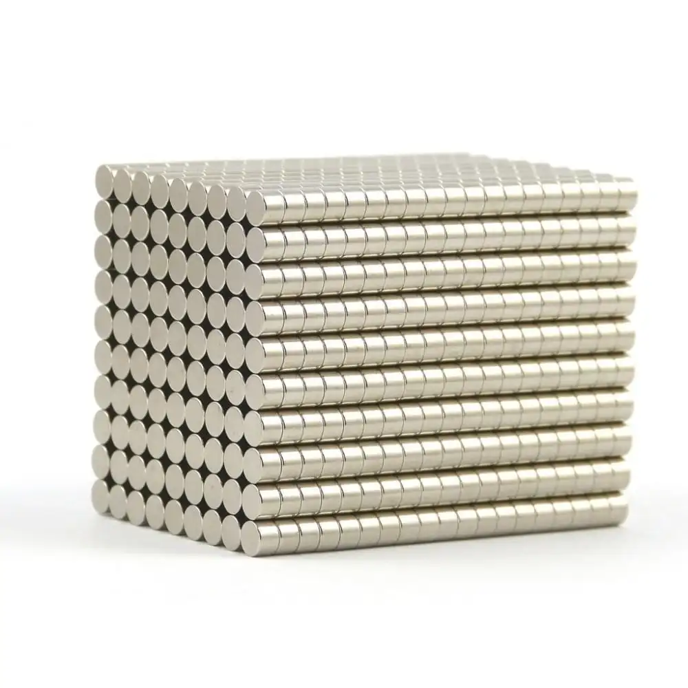 Powerful N35 D3x2mm Tiny Mini Micro Round Disc Neodymium Magnets for Cigar Package