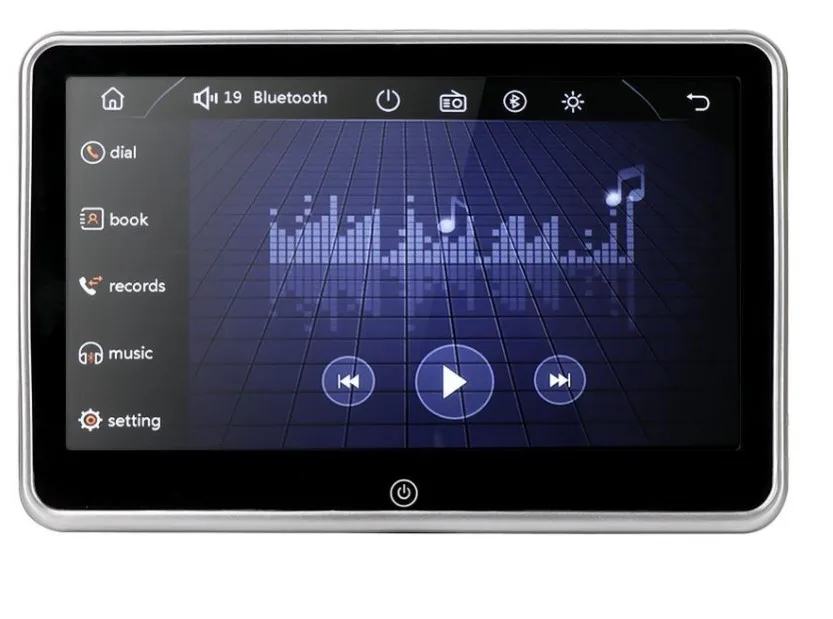 Low Price 10.1 inch motor DVD-speler mobile phone connected monitor
