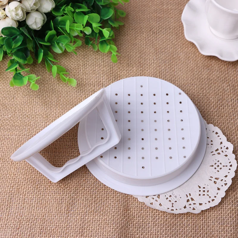 Hamburger Maker Round Shape Hamburger Press Non-Stick Meat Burger Chef Cutlets Beef Grill Burger Press Patty Burger Press Mold