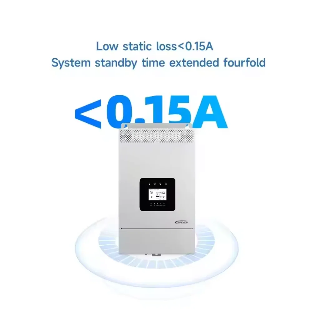 HP 20SA Series EPEVER 3.5KW 5.5KW 48V 220V 230V Single Phase Pure Sine Wave Hybrid Solar Power Inverter