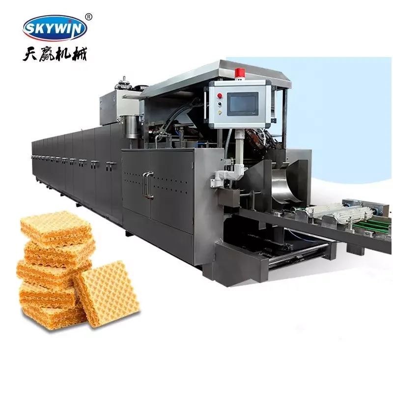Automatic Bakery Snack Factory Biscuit Making Machine Cheese Wafer Ball Production Line Wafer Making Machine Price Equipment