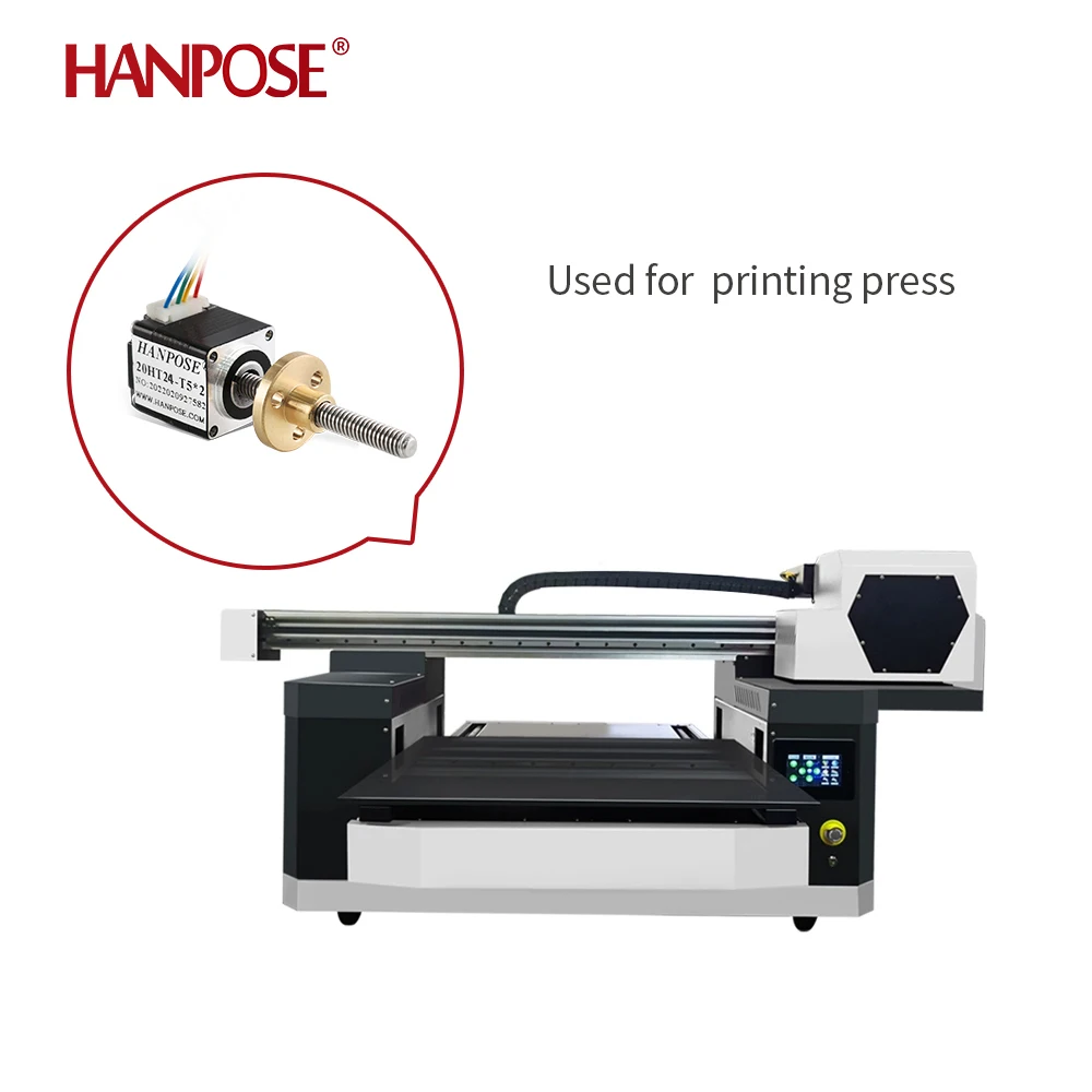 hanpose 20 stepper motor T5 screw stepmotor screw 20HT24-T5*2  50MM 0.01n.m For game machines screw trapezoid mini motor nema 8