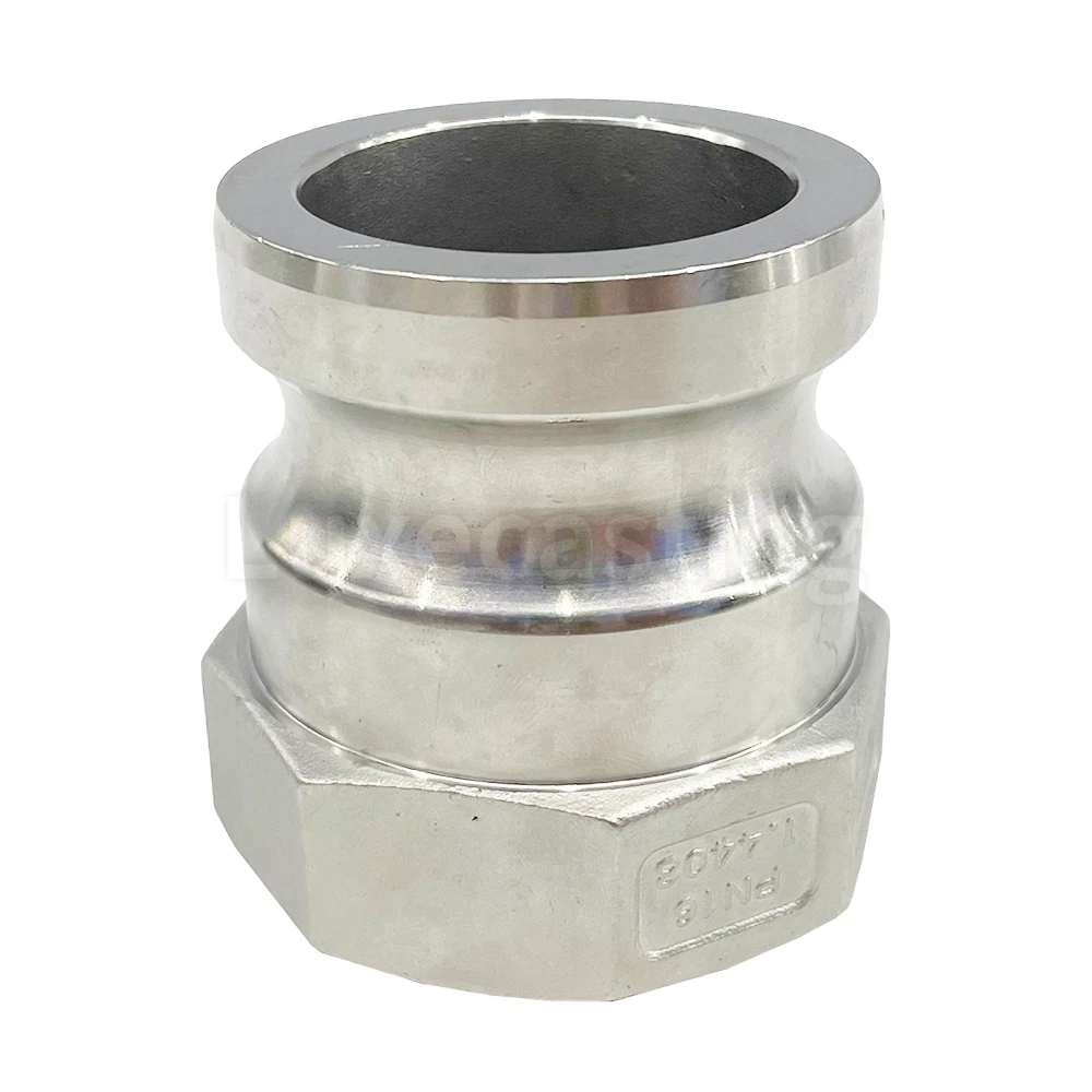 Camlock A Female BSPP Thread Gasket 12 Inch Aluminum Hose Coupler Stainless Steel Quick Coupling Camlock Type A Part