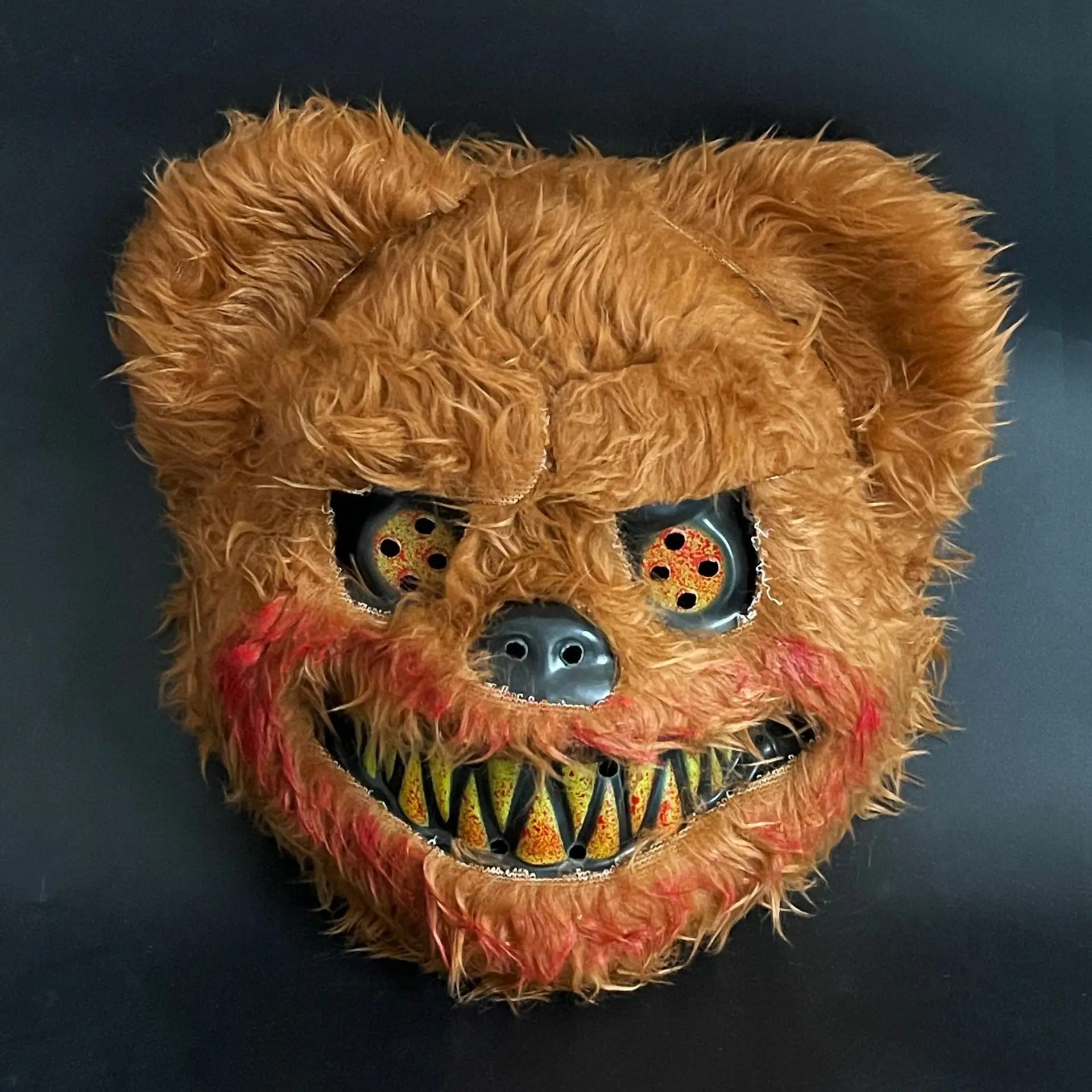 LED Glow Mask Hot Carnival EL Wire Bunny Mask Bloody Rabbit Mask For Halloween Costume