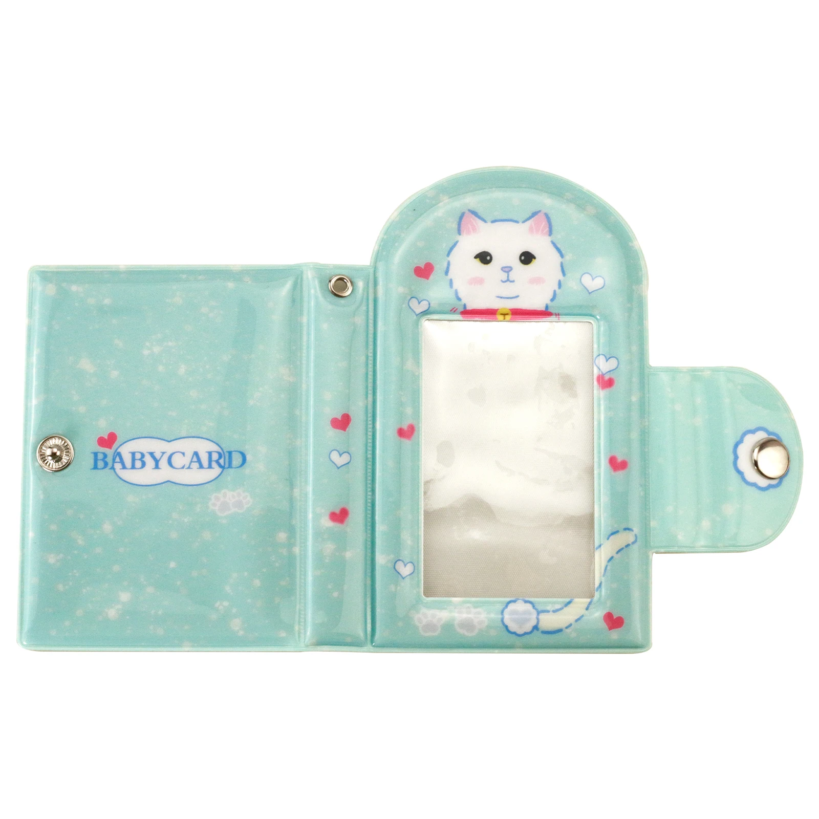 Custom kpop photo card holder book 3 Inch mini album with keychain for instax mini film