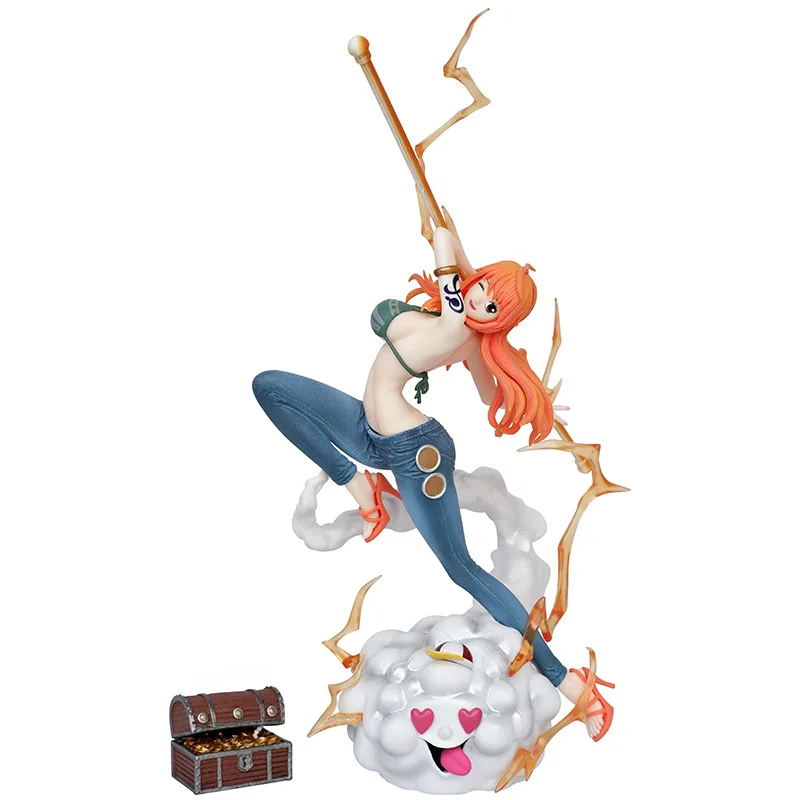 ONE PIECE Nami ONE PIECE toys action figures anime wholesale ONE PIECE toys Large statue model ornaments