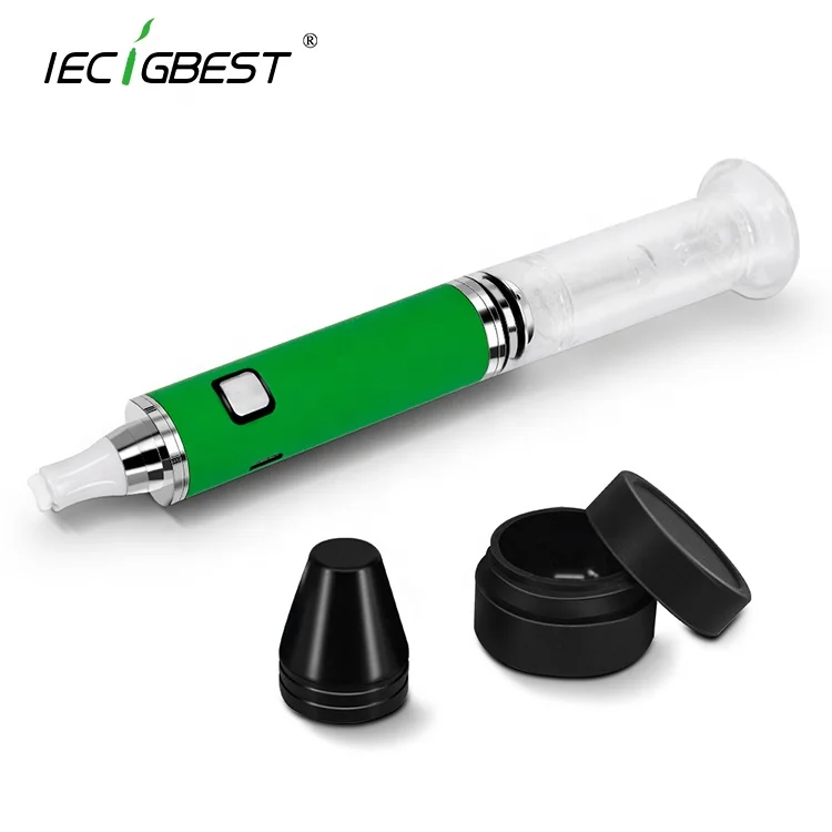 
2021 Portable Dab Rig Dip Pen Cozzy Dab Pen Vaporizer with Mini Water Glass Bubbler E Rig Dab Wax Vaporizer 