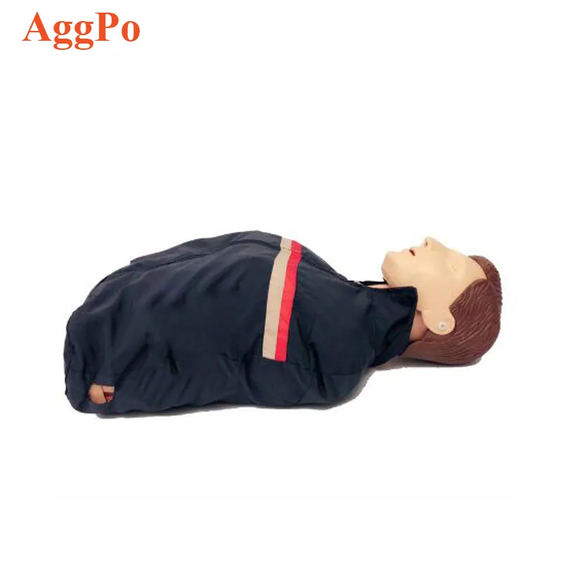 High Quality Sim Cardiopulmonary Resuscitation Model Half Body CPR Recovery First Aid Training Manikin Press Real Vision