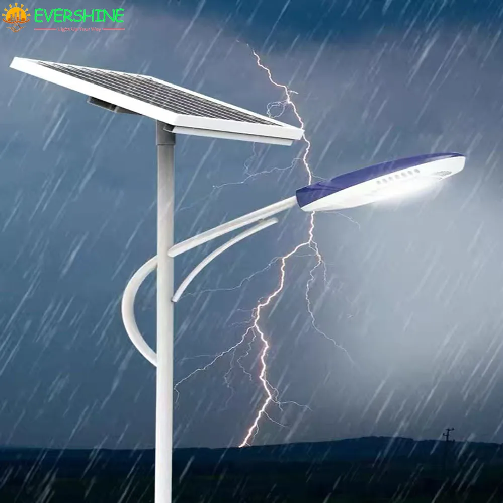 Professional Supply of Solar LED Lighting Pole Cheap Outdoor Conical Yard and Square Light Pole Made of Galvanized Steel