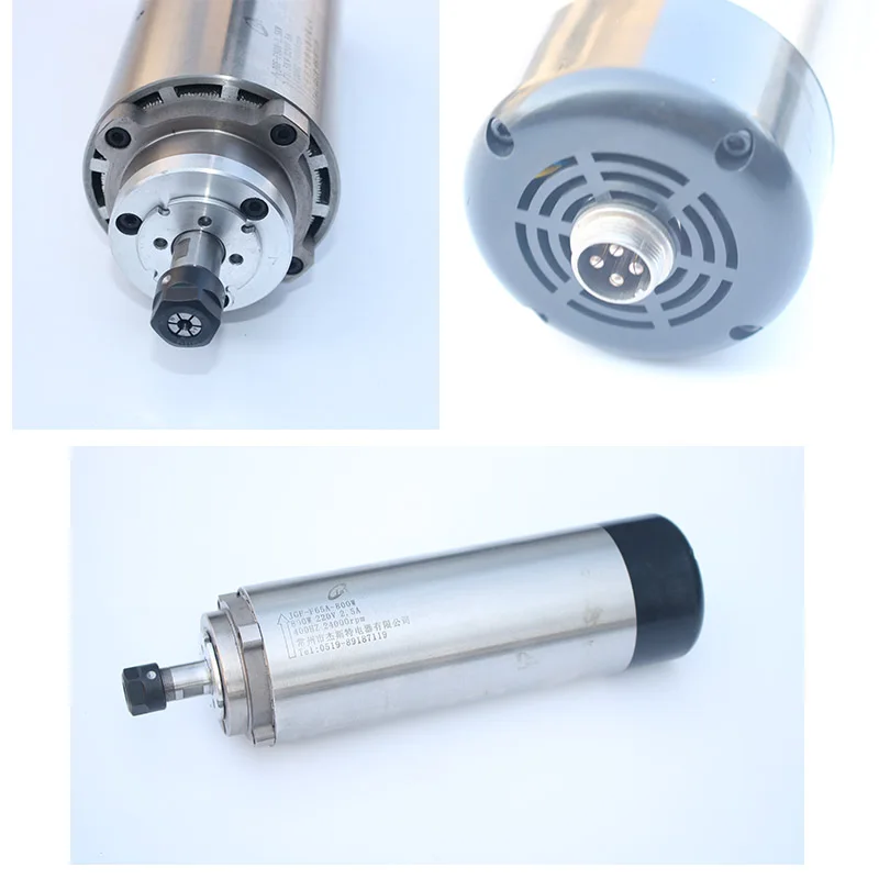 
800w 1.5kw 2.2kw Air Cooled Spindle Motor for CNC Wood Machine 