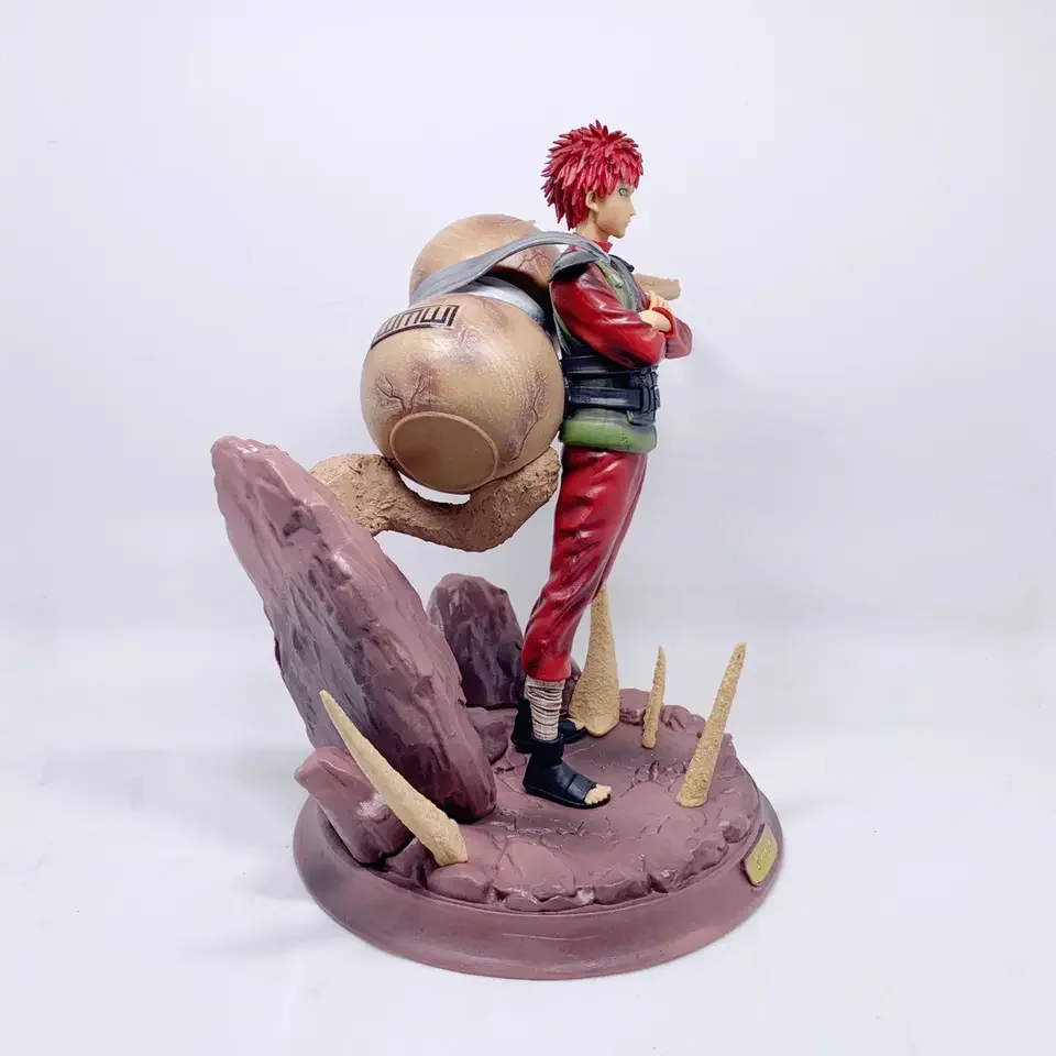 Anime Na---ruto Shippuden Gaara Five Kazekage Battle PVC Action Figure Game Statue Collection Model Kids Toys Doll Gifts
