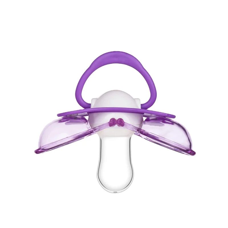 Safety Anti-dust Newborn Baby Pacifier Baby Silicone Pacifier Clip Close Infant Nipple Soother Baby Feeding Nipple Pacifier