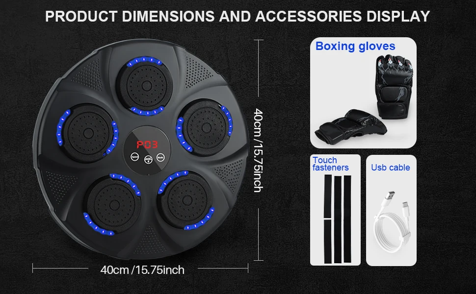 smart wall target wall mounted price electronic used big trainer boxing punch machine for adult