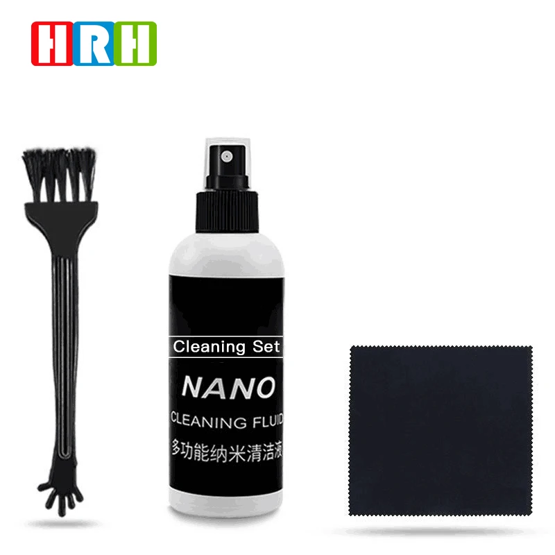 Набор для очистки экрана Мобильная щетка для удаления пыли с ЖК-дисплеем распылитель воздух выдувание волокон Пыль Ткань Пять в одном для компьютеров ноутбуков Scr