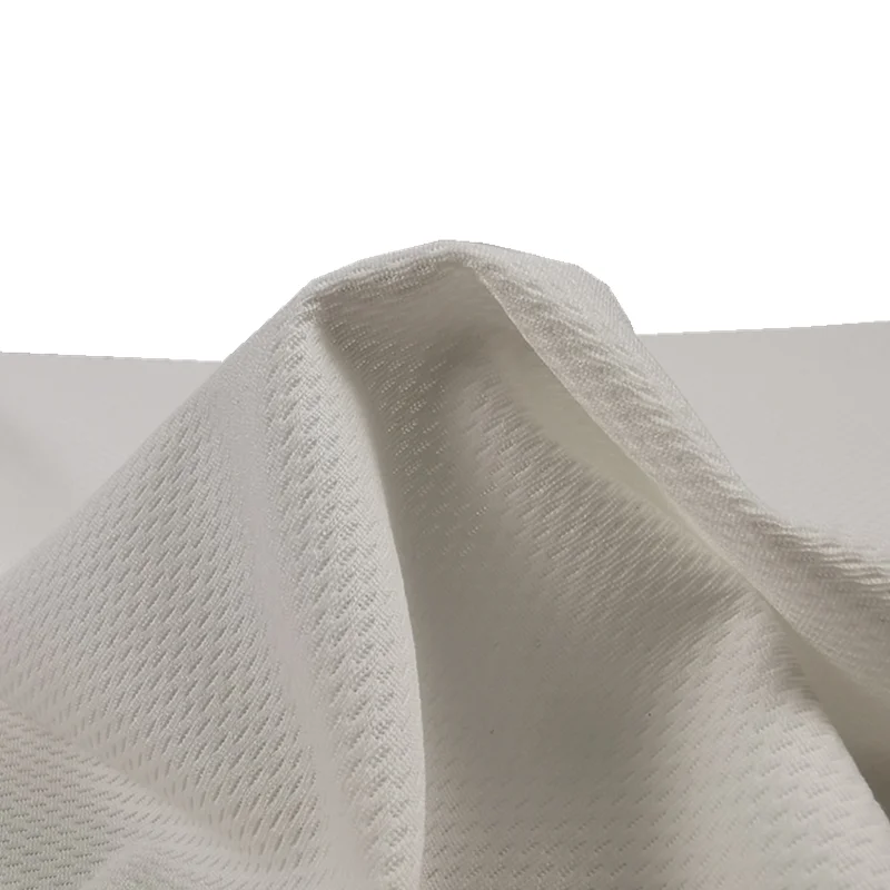 GRS certificate Regenerated synthetic interlock recycle fabric knitted plain dyed 100% recycled polyester fabric for sport-coat