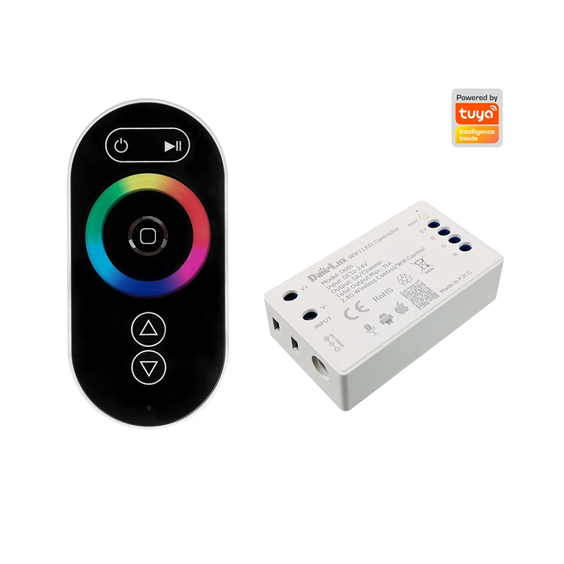 High Quality RGB RGBW Wireless LED Light Remote Wifi Controller for LED Strip and Pool Light With Voice Controlled
