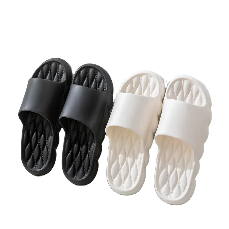 Chinese Wholesale Hot Selling Soft Cute Beach Home Flat Slipper Slip on Shoes for Lady Beach Slides Slipper