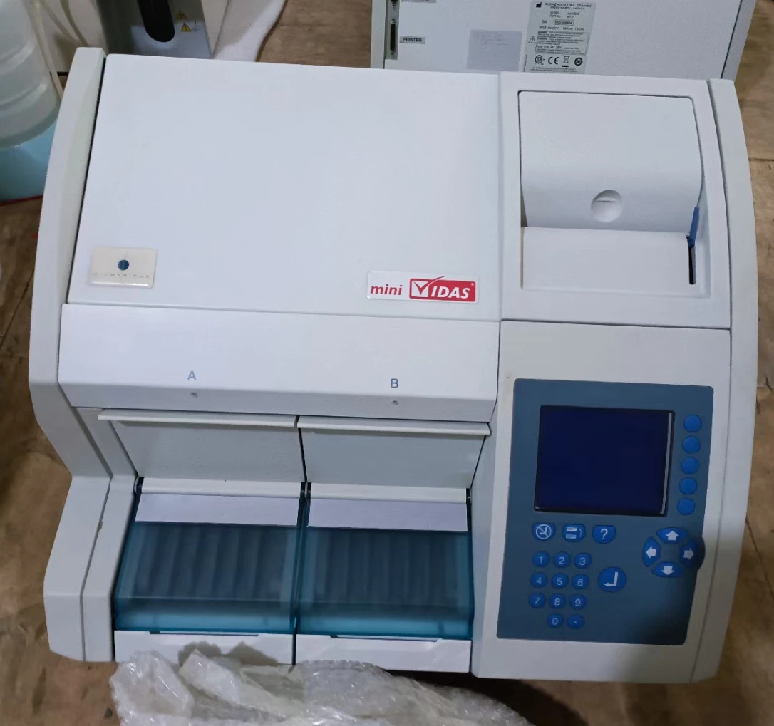 Мини-Видас, автоматический флуоресцентный иммуноферментный анализатор, восстановленные машины, хорошее рабочее состояние, новинка 90%