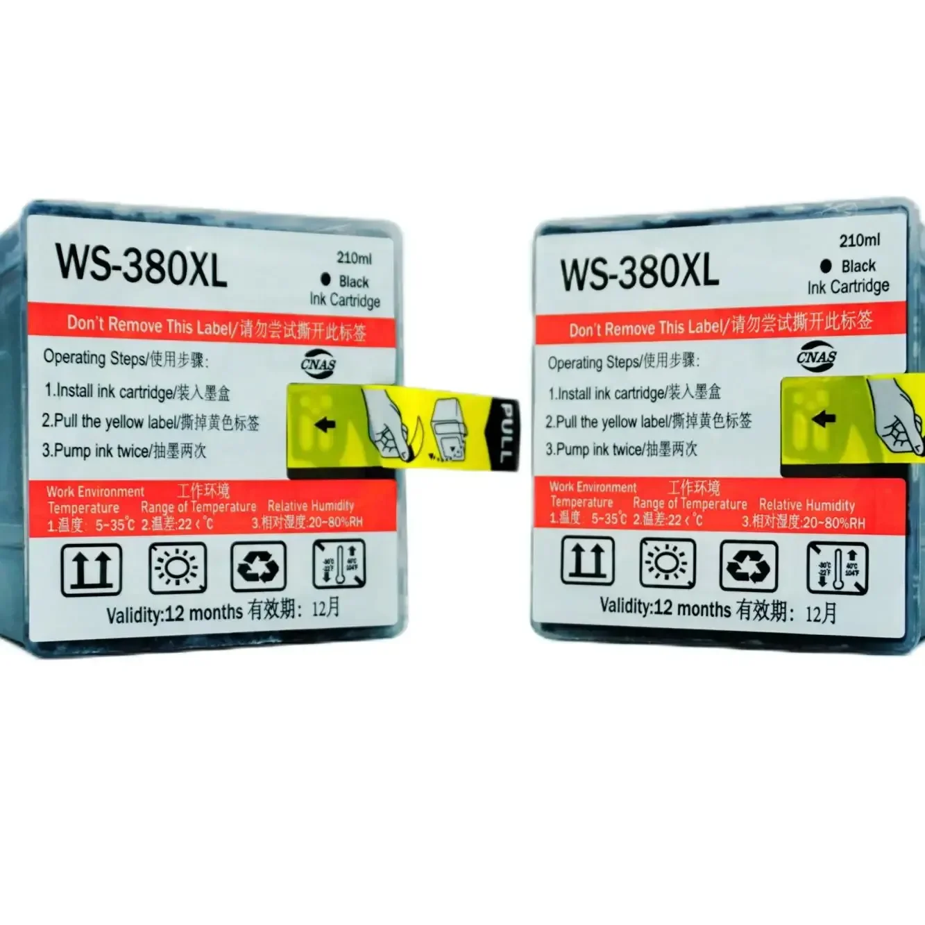 380 ink cartridge cleaning box 210ml