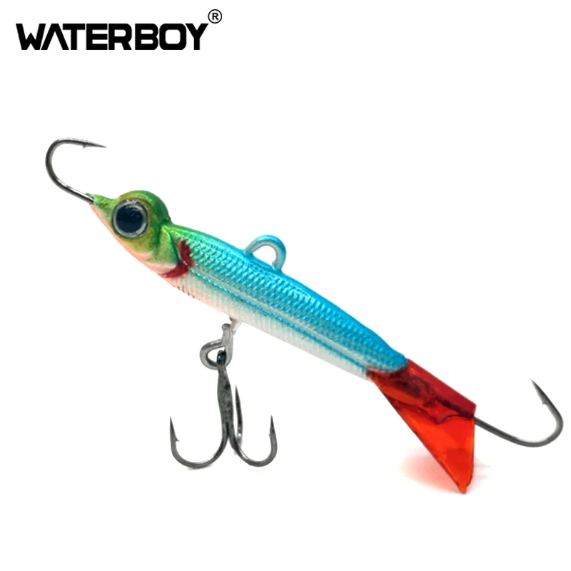WATERBOY 4.5cm 10g Pesca Tackle Isca  Fish Lure Artificial Point Drill Crankbait Swimbait Balancer Winter Ice Fishing Bait