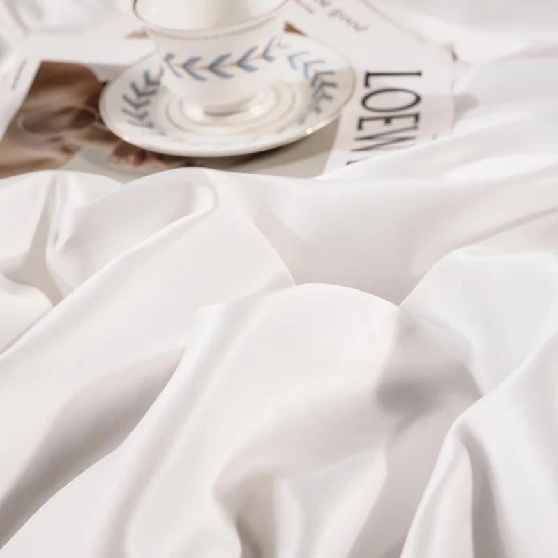 Solid Color Printed Polyester Nordic Bedding Set Adult Quilt Cover Sets Bedclothes Bed Linen Comforter Twin Bedding Set