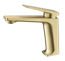 China sanitary ware deck brushed gold faucet mixer taps