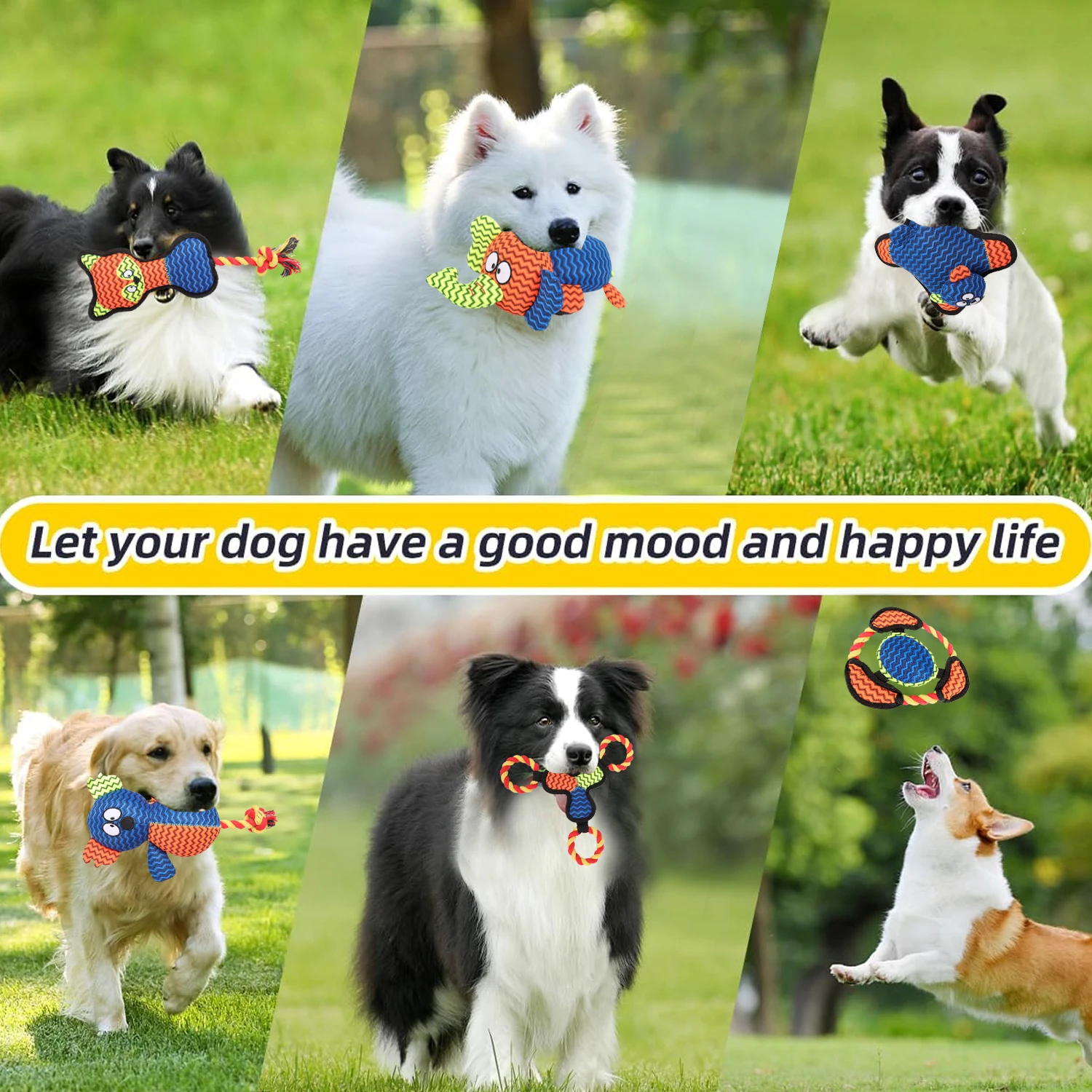 Wholesale Manufacturer Durable Dog Toys Chew Set Pet Dog Interactive Toys Indestructible Dog Toy