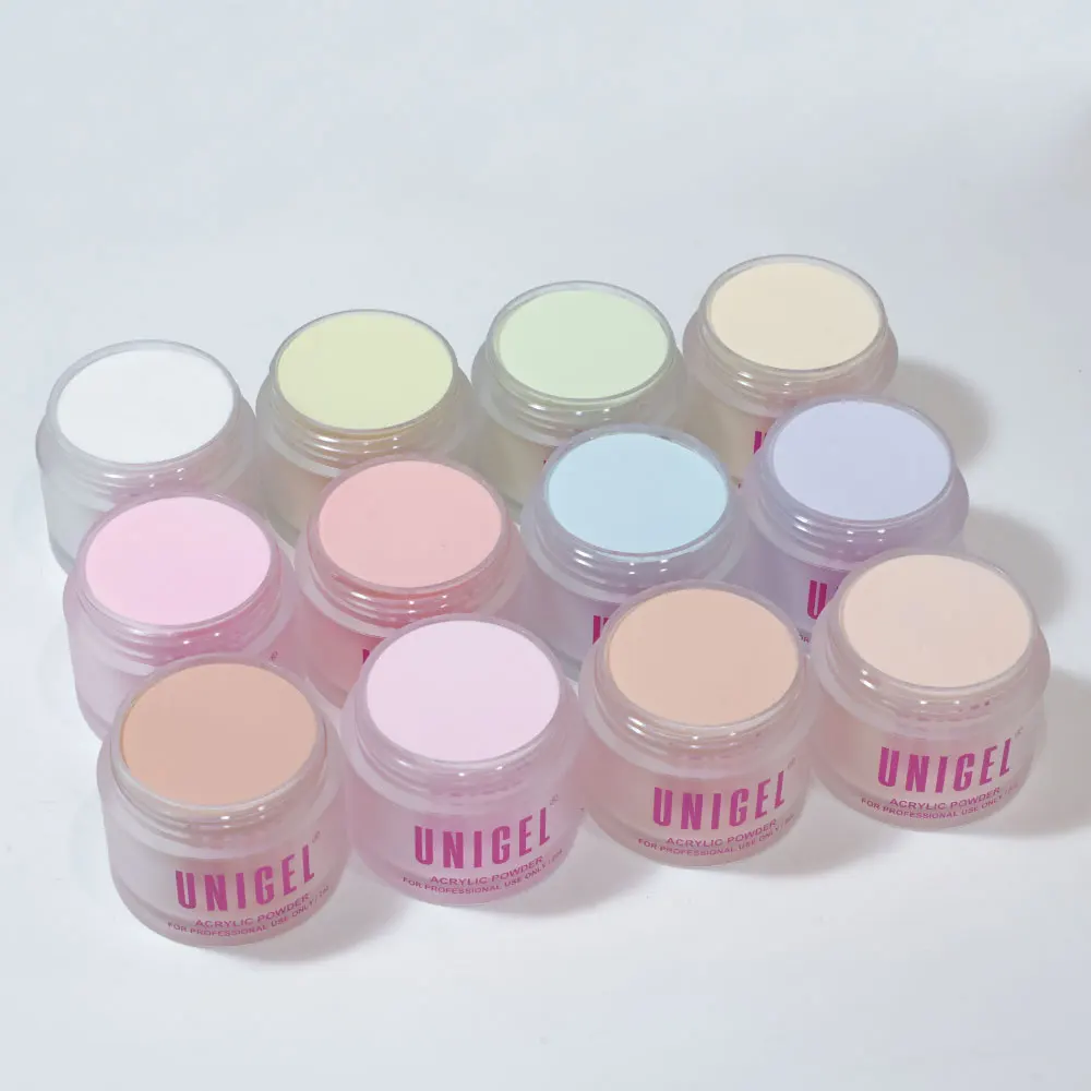 Hot selling new pastel acrylic powder 2 in 1 manufacture nail supply private label available
