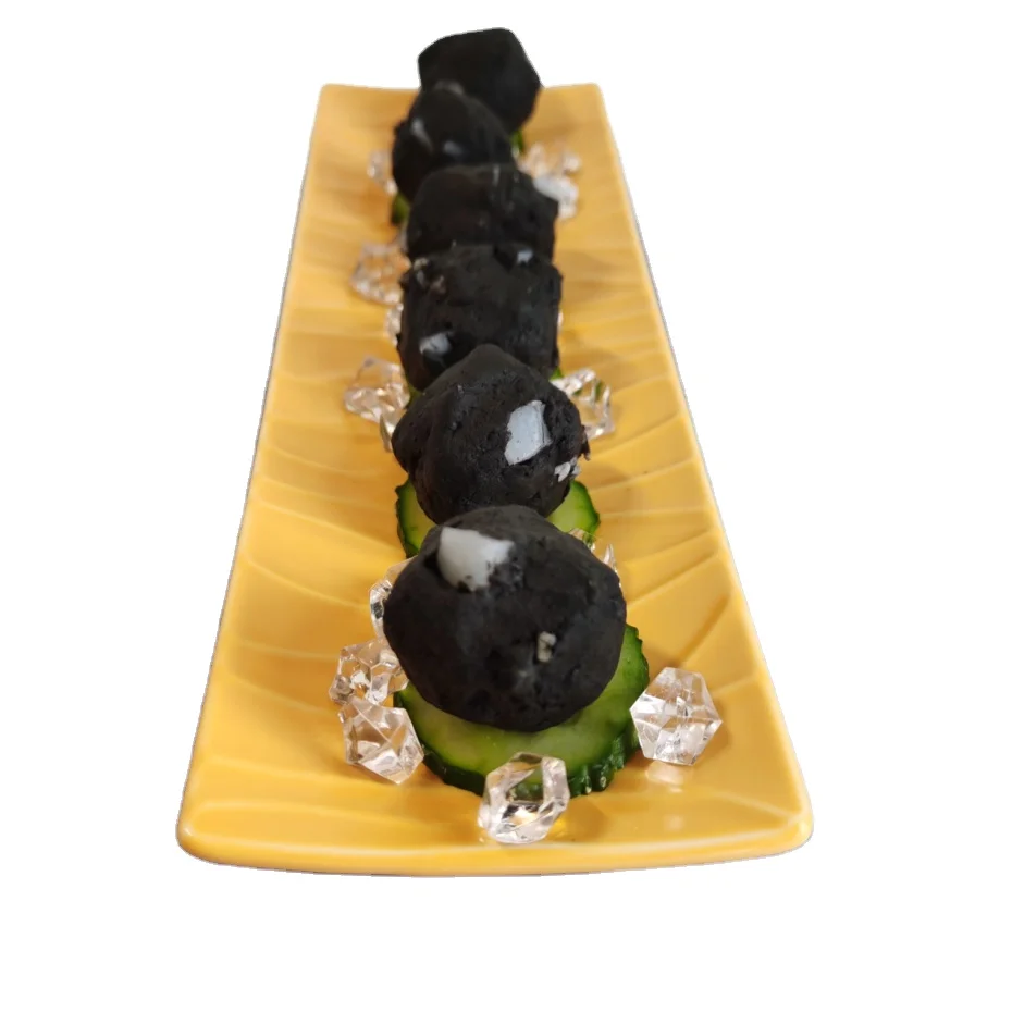 Cheap Hot Sale Delicious Frozen Black Cuttlefish Ball (1600266249560)