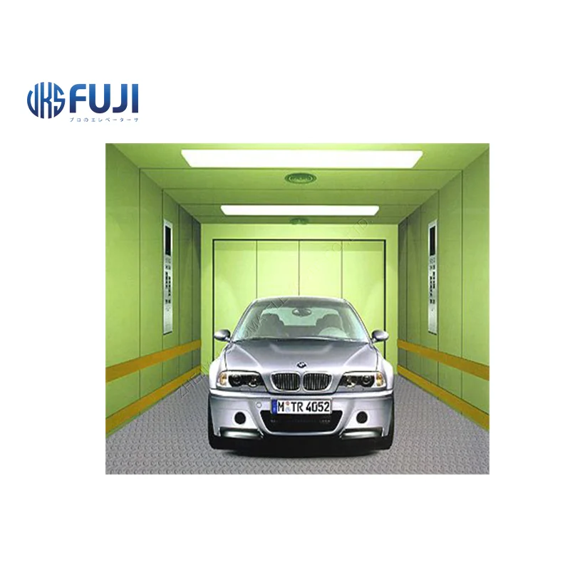 Storehouse Double Door Elevator Painted Steel Standard Design Car Elevator With Factory Price