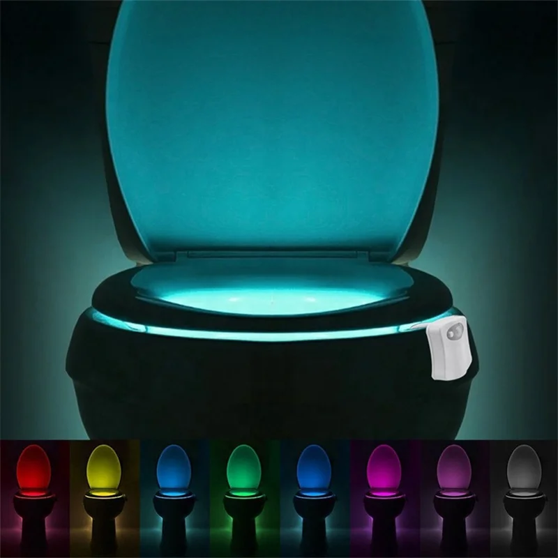 Toaleta Toalete Toilettes Seat Accessories Toilet Bowl Light, Bathroom Washroom LED Toilet Night Lights