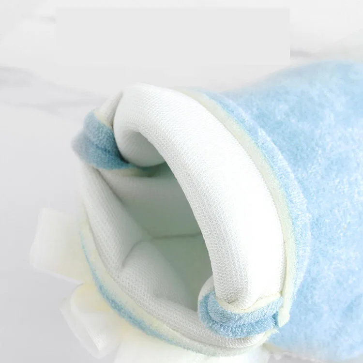 Hand Puppet Bath Wash Mitt Towel with Animal Designs for Children Toy Cute Baby Kids Bath Sponge/Mitt/Glove for Kid