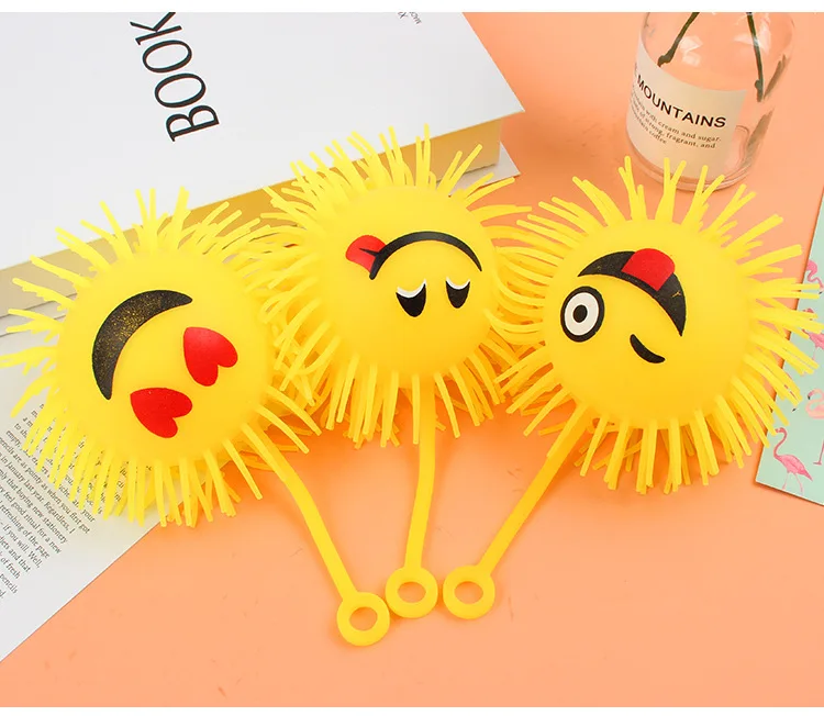 Soft Balls Funny Stress Ball Squeeze Smiley Face For Kids For Adults Decompression Toy
