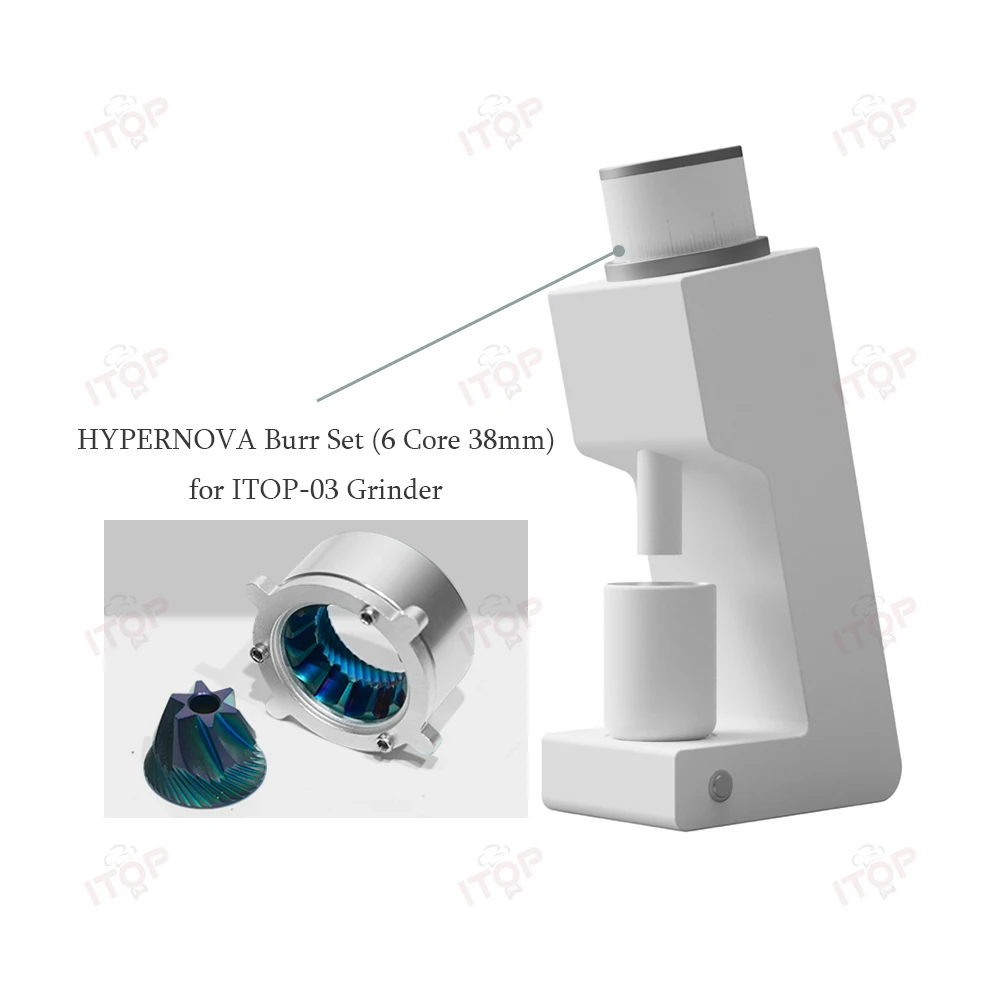 Electric Coffee Grinder Six-core 48mm Burr Household Coffee Bean Grinder Coffee Miller Vs3 Grinder Espresso 110v 220v