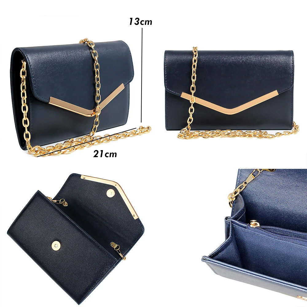 Женский клатч через плечо