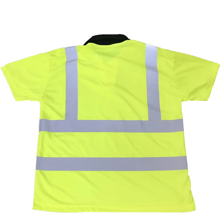 high quality orange or yellow shirt workwear hi vis shirt