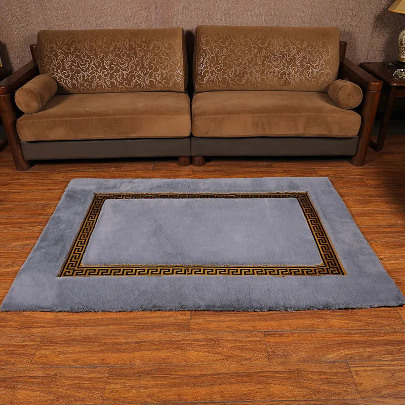 Faux Fur Area Rugs Artificial Sheepskin Fur Carpet Fluffy  Area Rug For Bedroom Living Room carpet