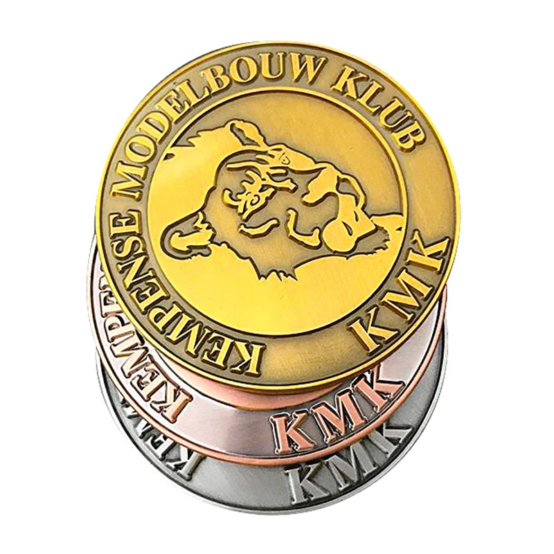 Wholesale Customized Commemorative Coins Metal Souvenir Challenge Coin Manufacturer